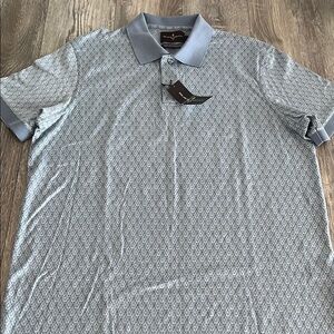 Black Brown 1826 Blue Polo Shirt with Classic Collar